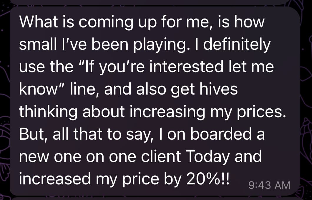 Client testimonial 16